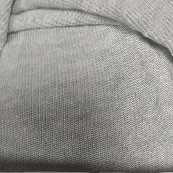 Women's Large open cardigan. Grey Cyrus cardigan. Open sweater - Picture 5 of 6